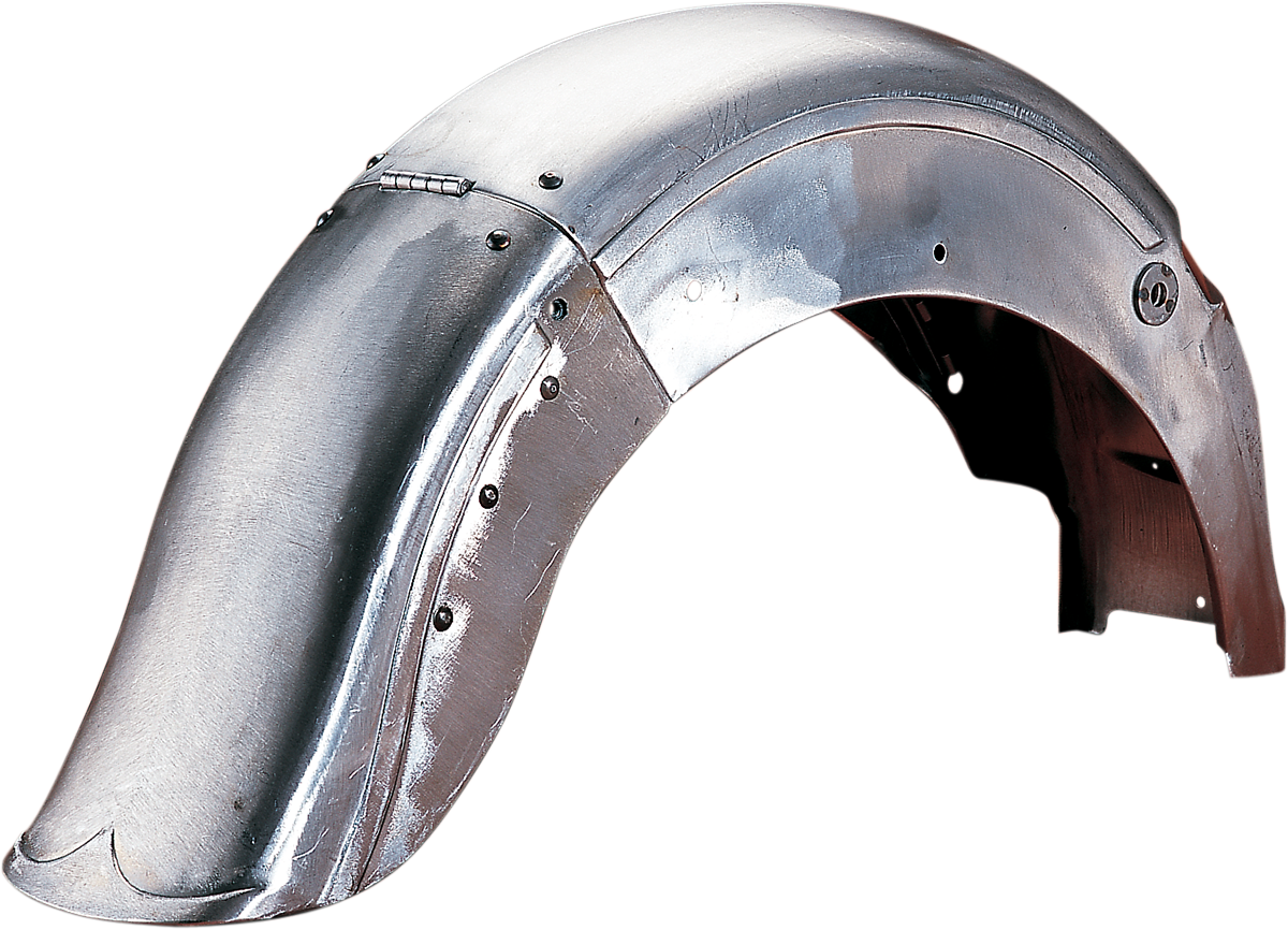 DRAG SPECIALTIES Hinged Rear Fender - Raw 090016-PB-LB2