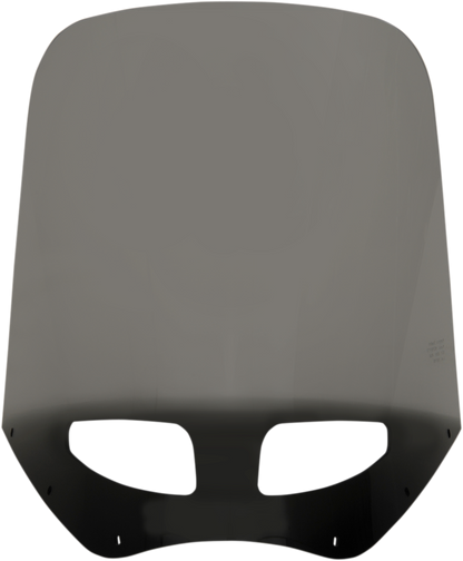 MEMPHIS SHADES Road Warrior Windshield - Vented - Black Smoke - 17" MEP87712