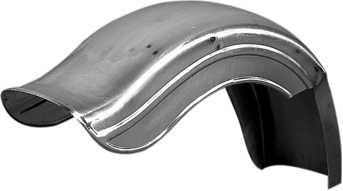 DRAG SPECIALTIES Fat Bob-Style Rear Fender - Right-Hand Chain 090007-PB-LB2