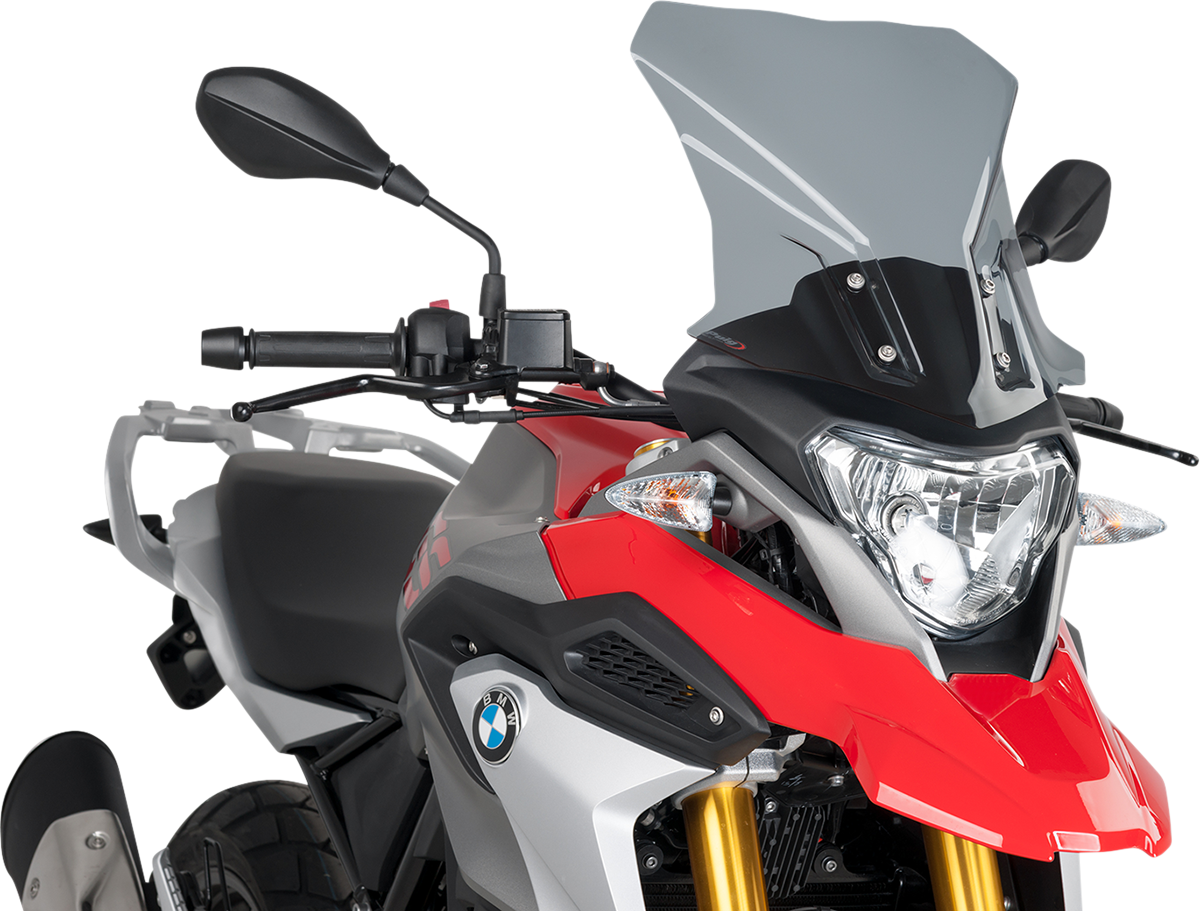 PUIG HI-TECH PARTS Touring Windscreen - 17" - Smoke - BMW 9879H