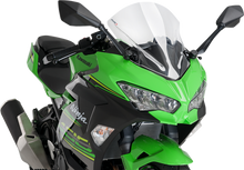 PUIG HI-TECH PARTS Race Windscreen - 15-3/4" - Clear - Kawasaki 9976W