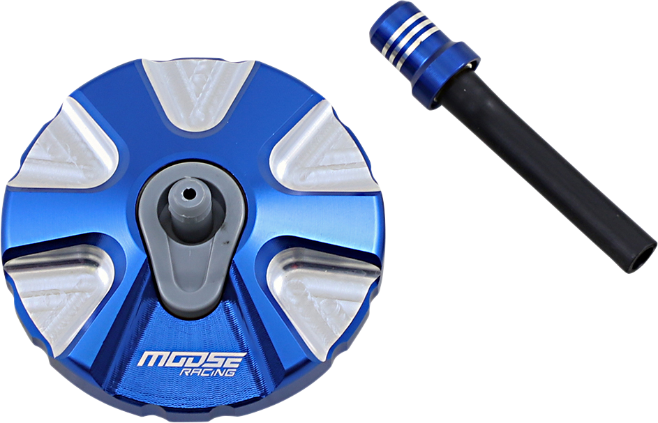 MOOSE OFFROAD Aluminum Gas Cap - Blue - Husqvarna T03-5111L