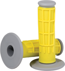 MOOSE OFFROAD Comp Diamond Half Waffle Grips - Yellow 1MG2315-YEM