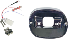 CUSTOM DYNAMICS Taillight Baseplate - Chrome TL-BASE99-C