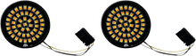 CUSTOM DYNAMICS LED Turn Signal Insert - Amber/White - CVO GEN-4-AW-JAE