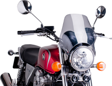 PUIG HI-TECH PARTS Naked Windshield - Smoke 0869H