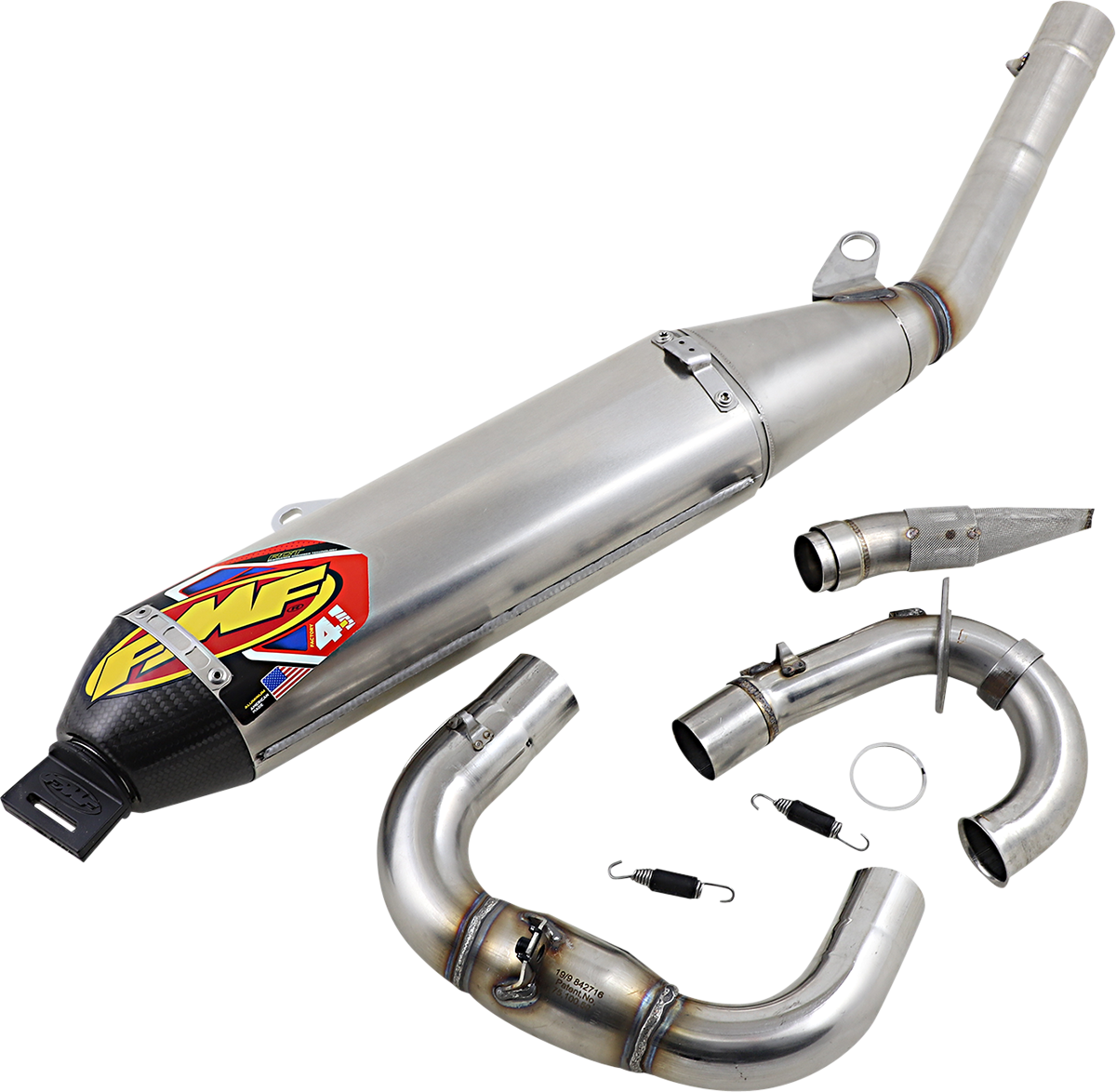 FMF 4.1 RCT Exhaust with MegaBomb - Aluminum 044460