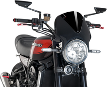 PUIG HI-TECH PARTS Windscreen - Black/Black 003NN