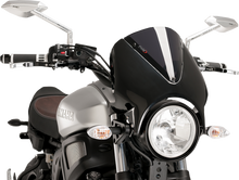 PUIG HI-TECH PARTS Retrovision Windscreen - Dark Smoke - XSR700 9560F