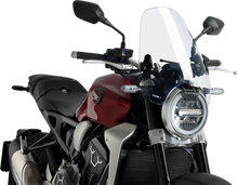 PUIG HI-TECH PARTS Custom II Windshield - Clear - X11 0336W