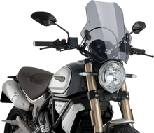 PUIG HI-TECH PARTS Bat Windscreen - Light Smoke 8088H
