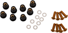 PUIG HI-TECH PARTS Windscreen Screw Kit - Yellow 0957G