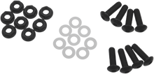 PUIG HI-TECH PARTS Windscreen Screw Kit - Black 0956N