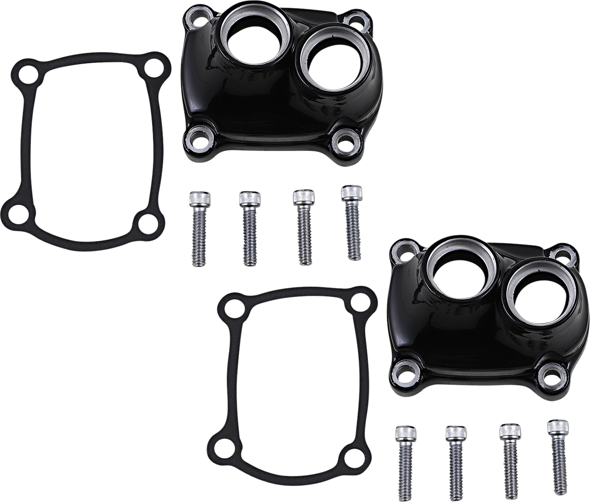 DRAG SPECIALTIES Lifter Cover - Gloss Black - M8 I04-0890GB