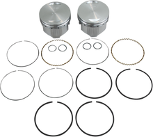 KB PERFORMANCE Piston Kit - 3.750" +0.020" - 8.8:1 CR - 88" Twin Cam KB425C.020