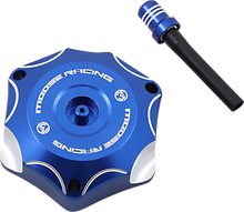 MOOSE OFFROAD Aluminum Gas Cap - Blue - Yamaha T03-4131L