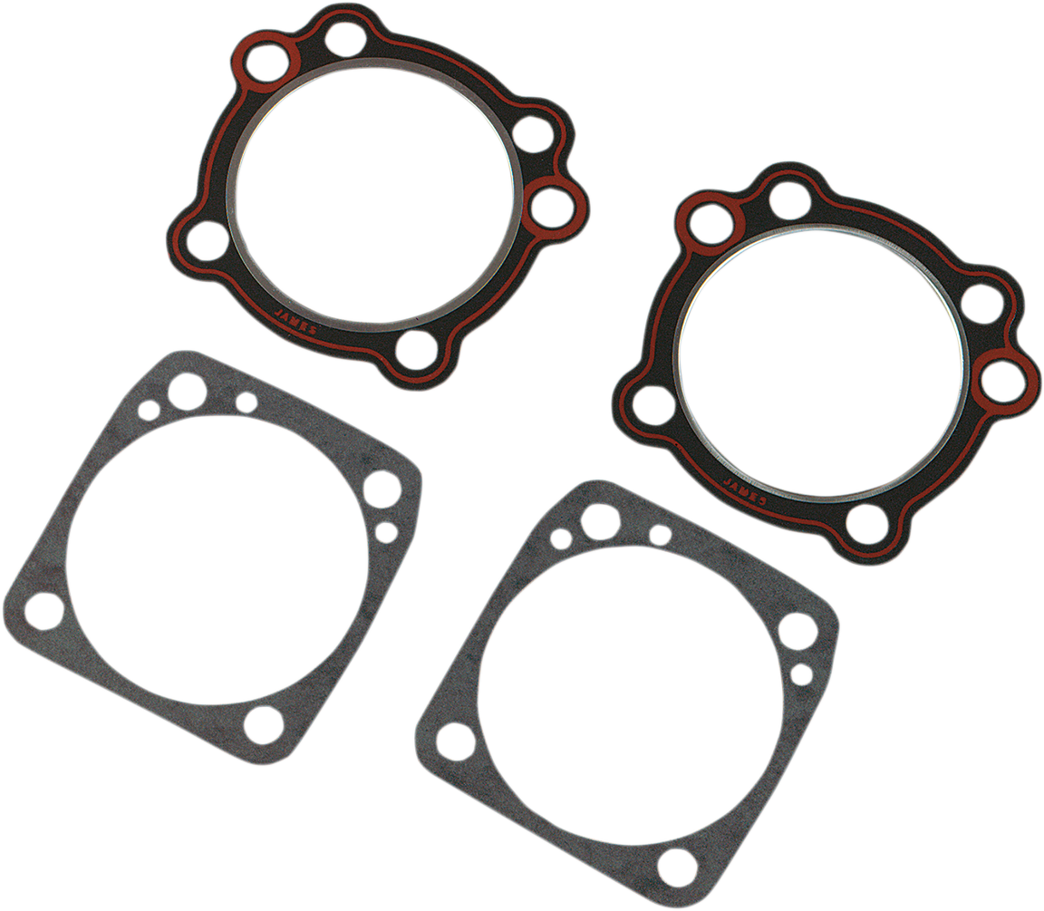 JAMES GASKET Big Bore Kit with Black PTFE Head Gasket - '84-'99 EVO Big Twin JGI-16770-84-S
