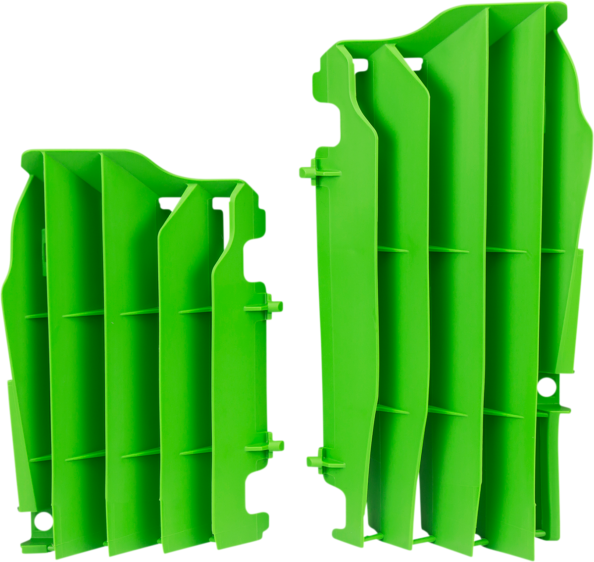 UFO Replacement Radiator Louvers - Green - Kawasaki AC02471