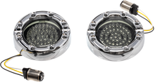 Prem Bezel Led Insert 1157 Switchback White/Amber Chr