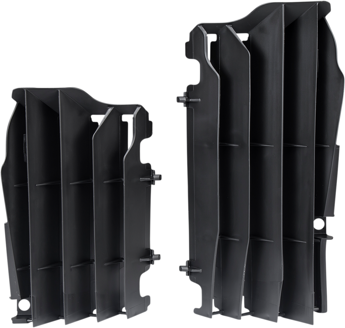 UFO Replacement Radiator Louvers - Black - Kawasaki AC02470