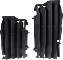 UFO Replacement Radiator Louvers - Black - Kawasaki AC02470