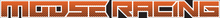 MOOSE OFFROAD Decal - Moose Corporate - Orange/White - 6" 4320-2410