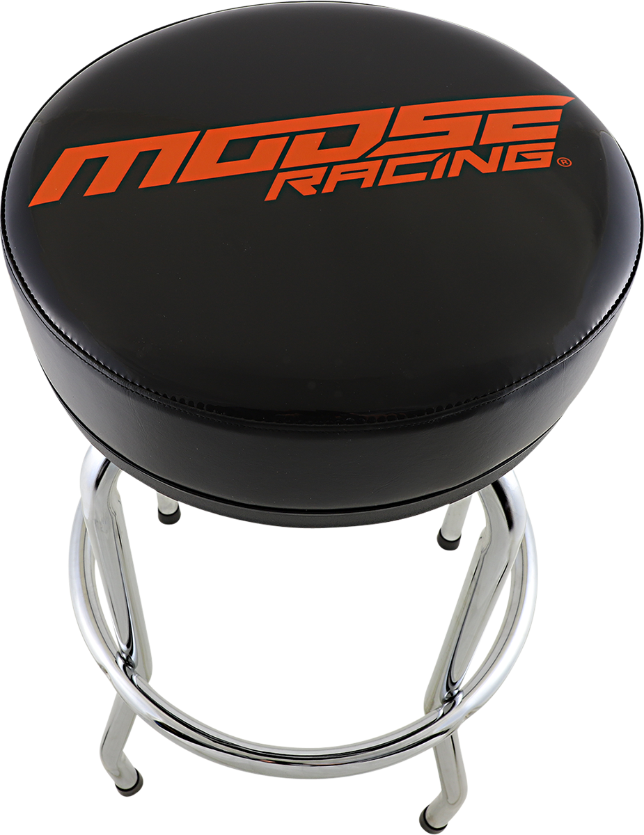 MOOSE OFFROAD Bar Stool - Moose Racing - Black/Orange X80-6020MR