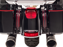 CIRO Filler Panel Light - Red Lens - Red LEDs - Black 40049