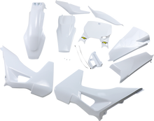 CYCRA 5 Piece Replica Body Kit - '20 White - Husqvarna 1CYC-9429-42