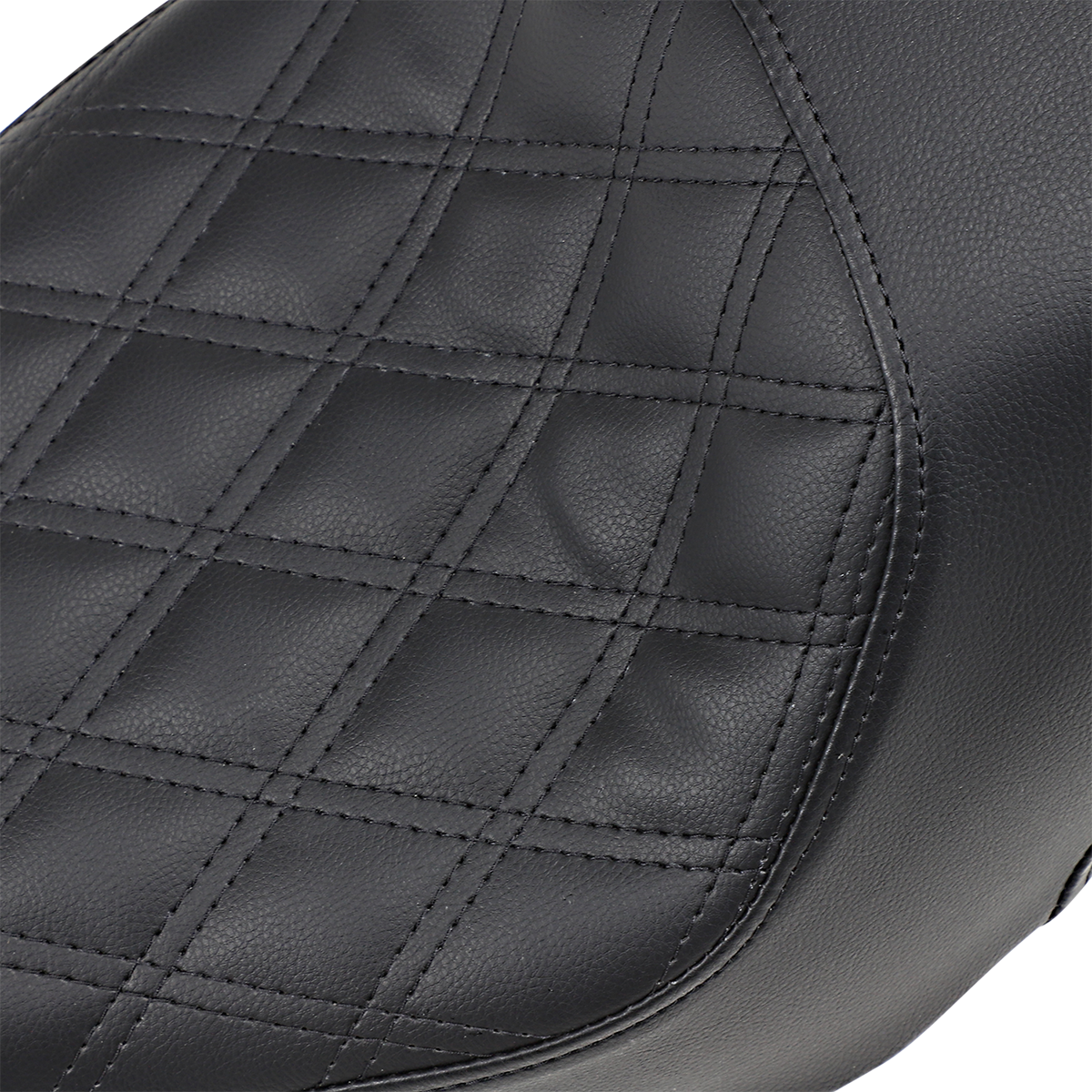 SADDLEMEN Profiler Seat - Front Lattice/Rear Smooth - Black - XL '04-'20 807-11-149