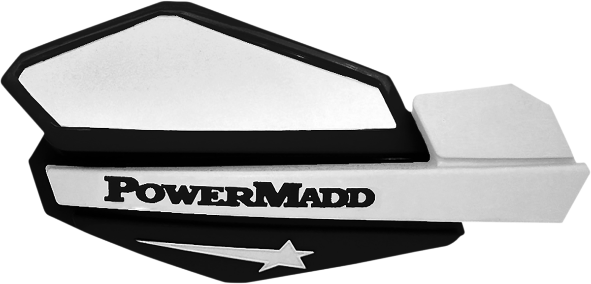 POWERMADD Star Series Handguards - Black/White 34228