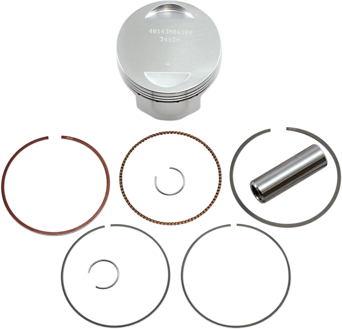 WISECO Piston Kit - 61.00 mm - Polaris 40143M06100