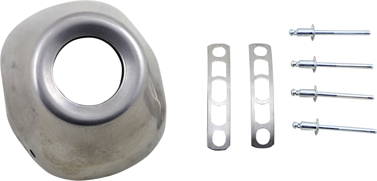 FMF End Cap - Stainless Steel - 1.375" 020521