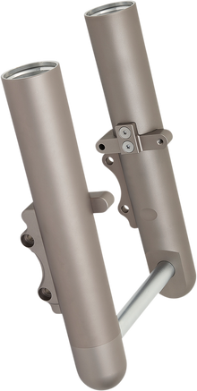 ARLEN NESS Fork Legs - Titanium Anodized - Smooth - Dual Disc 06-507