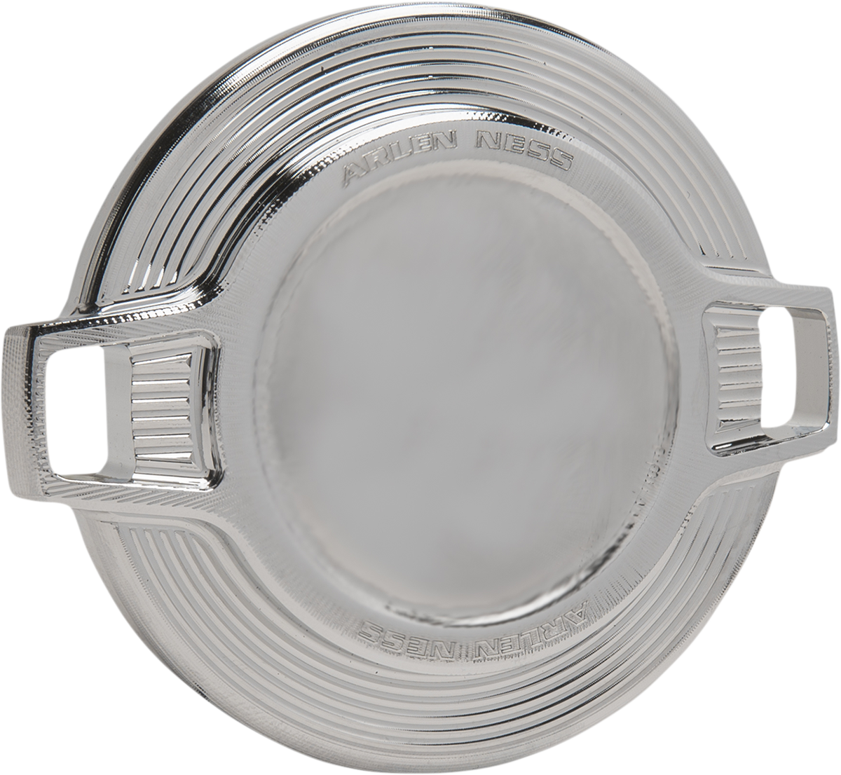 ARLEN NESS Vented Gas Cap - Bar - Chrome 701-009