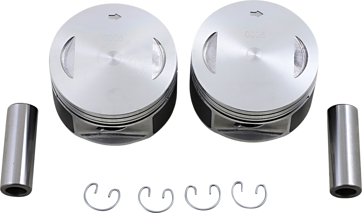 DRAG SPECIALTIES Piston Kit - 3.750" +0.005" - 88" Motor - Twin Cam 21930-99-005