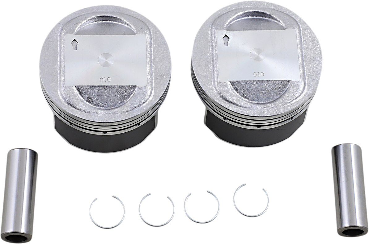 DRAG SPECIALTIES Pistons - Big Bore - 3.875" +0.010" - 95" Twin Cam 22661-99A-010
