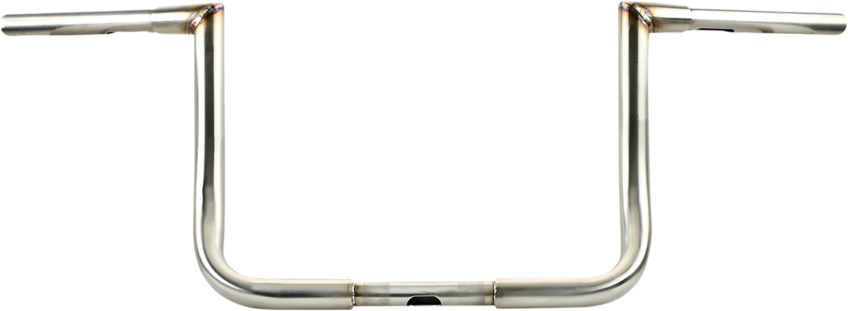 LA CHOPPERS 1-1/4" Twin Peaks Touring Handlebar - 10" - Stainless Steel LA-7361-10SS