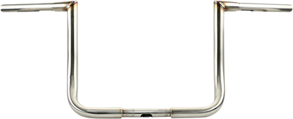 LA CHOPPERS 1-1/4" Twin Peaks Touring Handlebar - 12" - Stainless Steel LA-7361-12SS