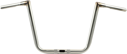LA CHOPPERS 1-1/4" Hefty Twin Peaks Handlebar - 13" - Stainless Steel LA-7312-63SS