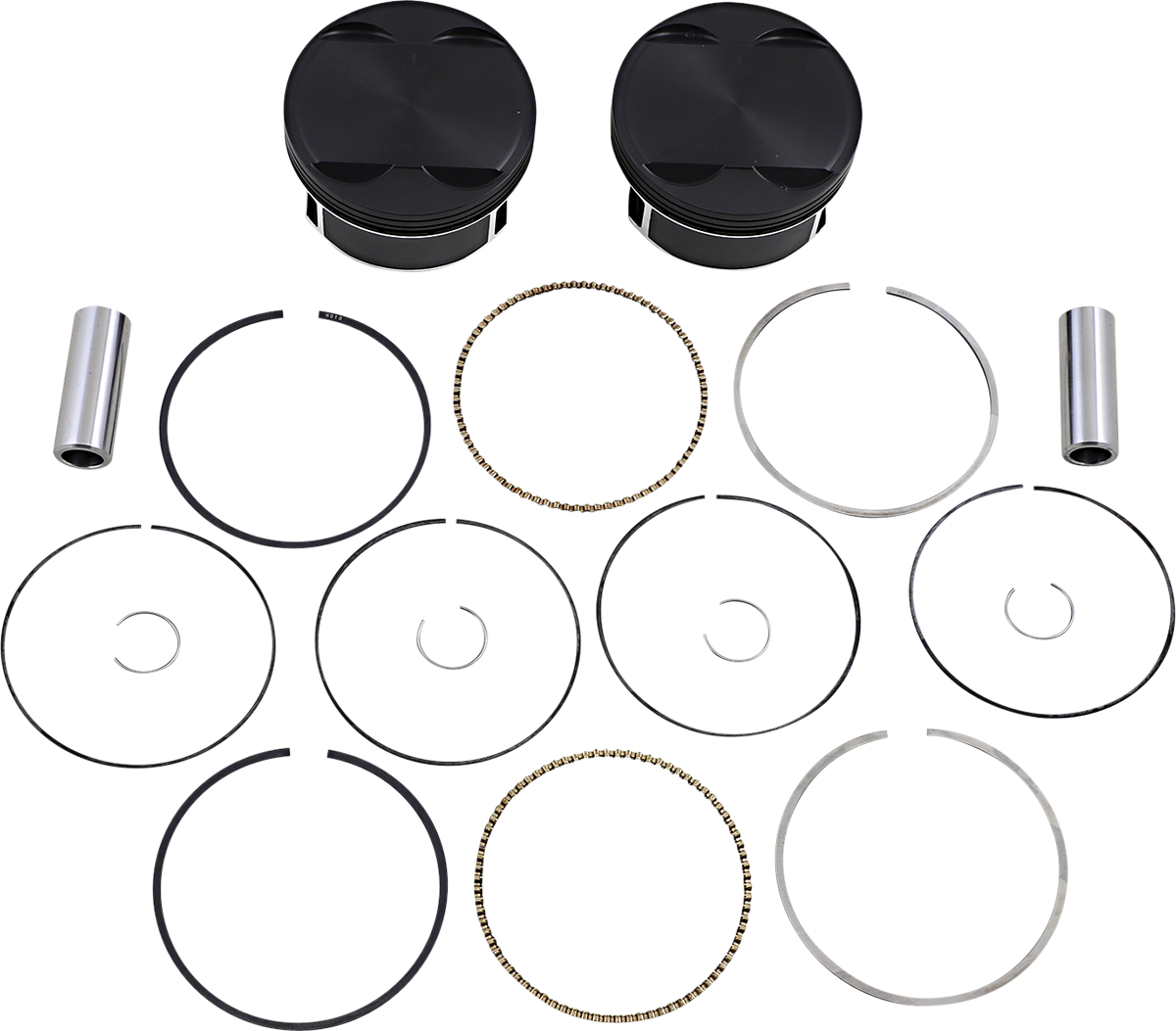 WISECO Piston Kit - 4.135" Bore - 121 CI - 114"/117" M8 K2806