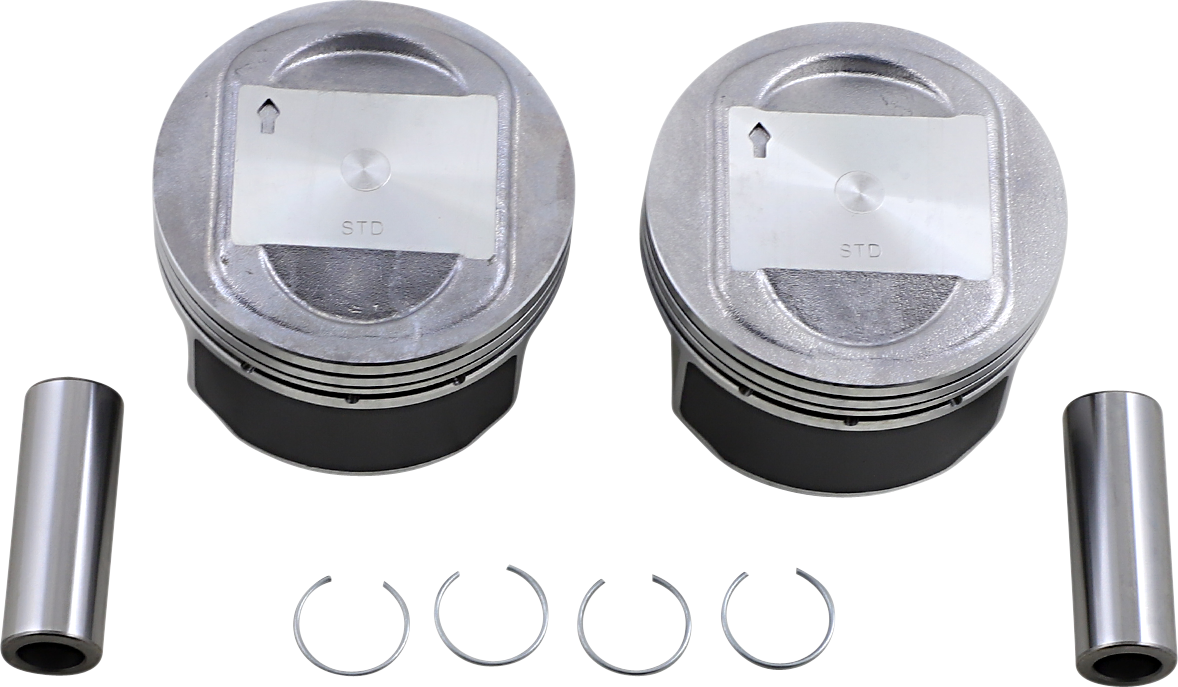 DRAG SPECIALTIES Pistons - Big Bore - 3.875" Bore Standard - 95" Twin Cam 22661-99A-STD
