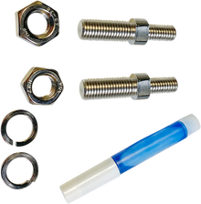 CUSTOM DYNAMICS Adapter - Mirror - Chrome - M8 x 1.25/M10 x 1.25 Right-Hand Thread/Left-Hand Thread CD-MIRADPT-03