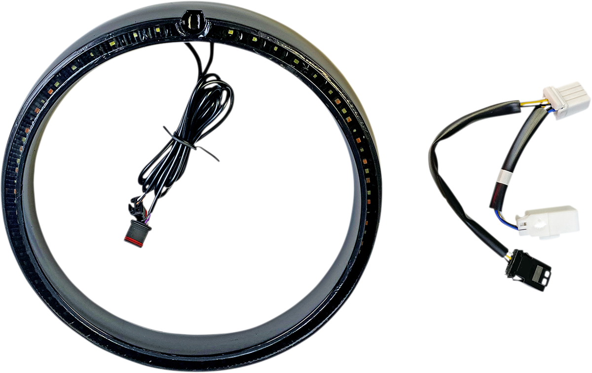 CUSTOM DYNAMICS Sequential Trim Ring - Black PB-7TR-SEQ-2B