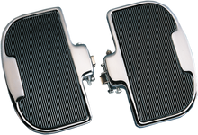 DRAG SPECIALTIES Passenger Floorboards - Black/Chrome - GL1000/1100 057005-BX-LB2