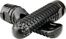 DRIVEN RACING TT Rearset Foot Peg - Aluminum - Black DRP-007-IFP