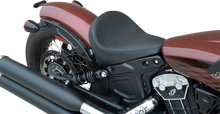 DRAG SPECIALTIES SEATS 3/4 Solo Seat - Black - Vinyl 0810-2256