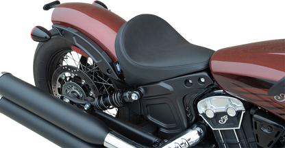 DRAG SPECIALTIES SEATS 3/4 Solo Seat - Black - Vinyl 0810-2256