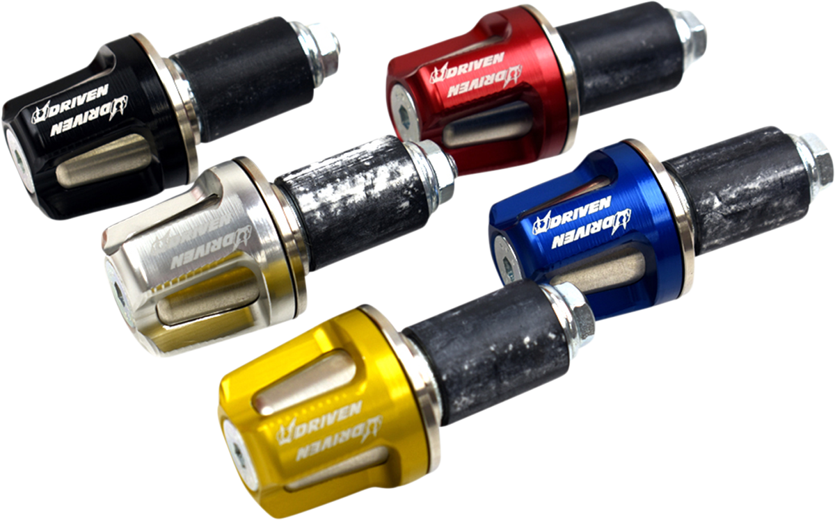 DRIVEN RACING Revolt Bar Ends - Black DBEW-RE-BK