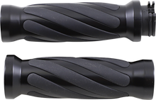 DRAG SPECIALTIES Twisted Grips - Matte Black 17-0543MBD